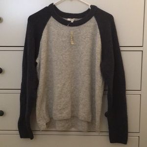 NWT Madewell Colorblock Allister Pullover Sweater